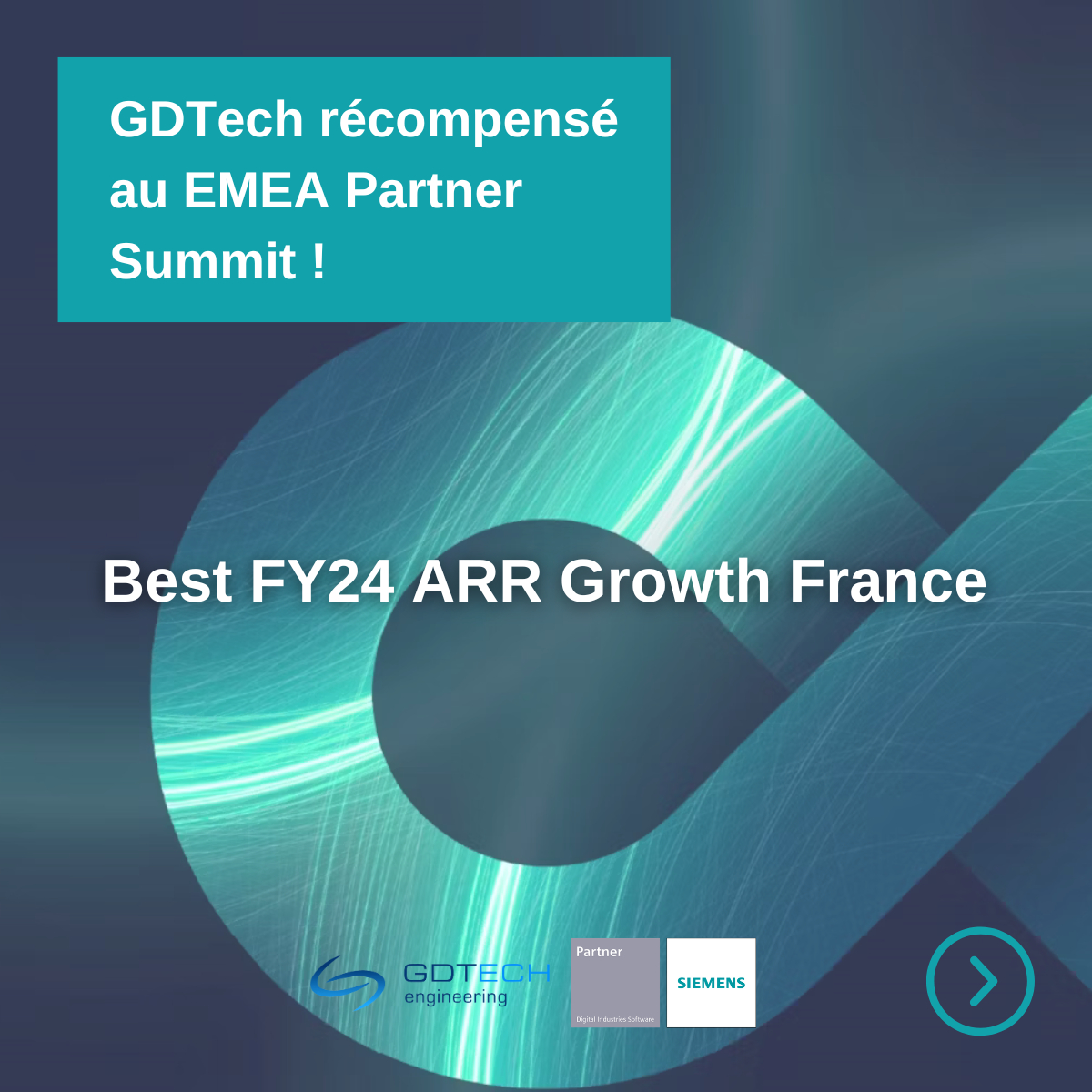 GDTech Receives the “Best FY24 ARR Growth” Award