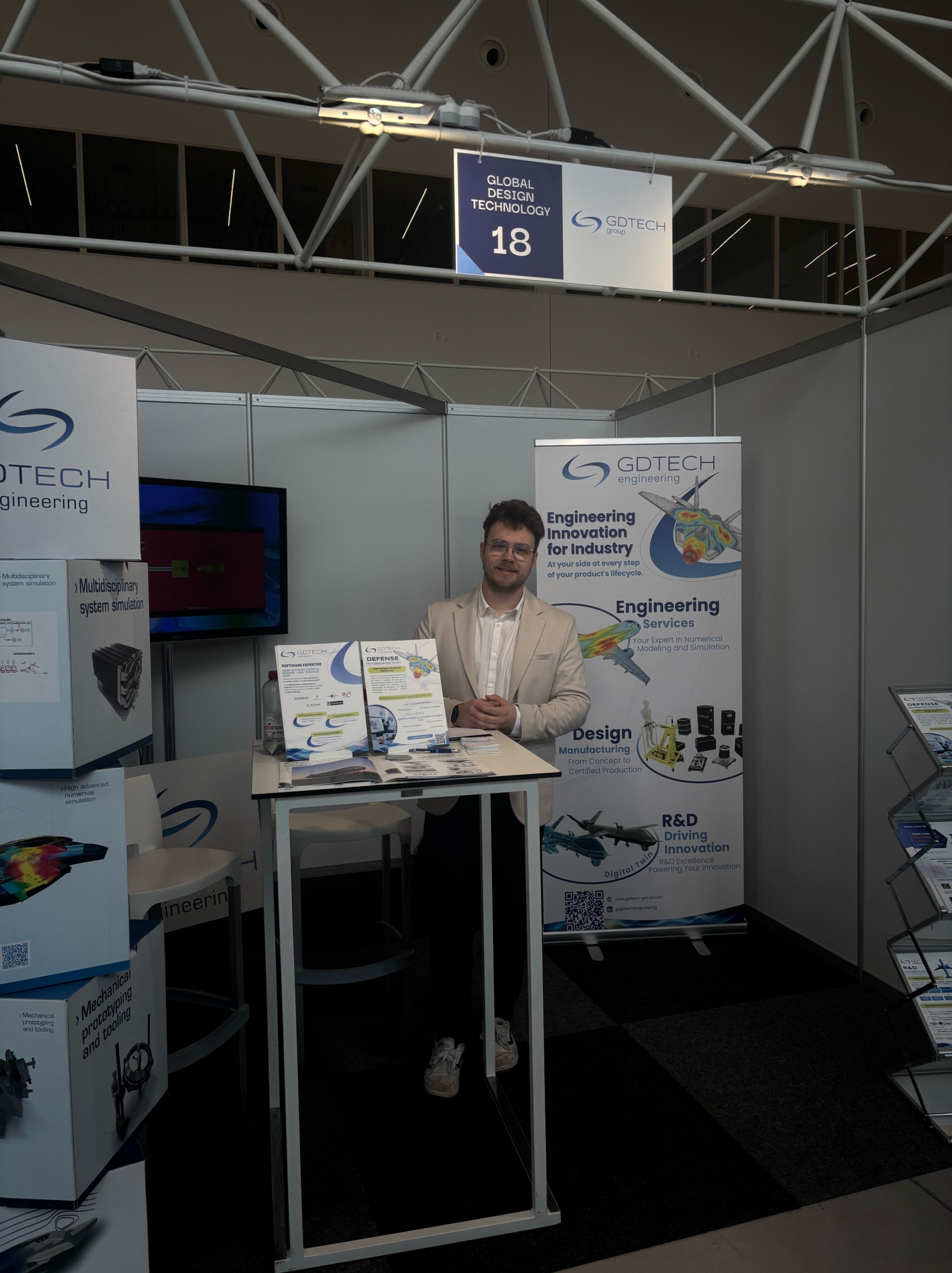 GDTech present at Ambition Industry – Liège Expo